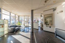 Blick von hinten Bro- / Ladenflche in guter Lage zu verkaufen