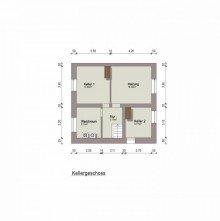 Grundriss KG Symbiose aus alt und neu