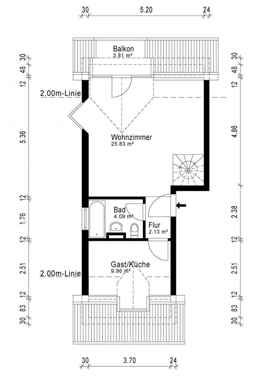 Dachgeschoss 1 Wohnung Griesheim
