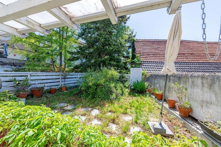 Garten im OG Einfamilienhaus Zwingenberg