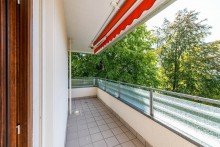 Balkon 4-Zimmer-Wohnung im Darmstdter Komponistenviertel mit Garage