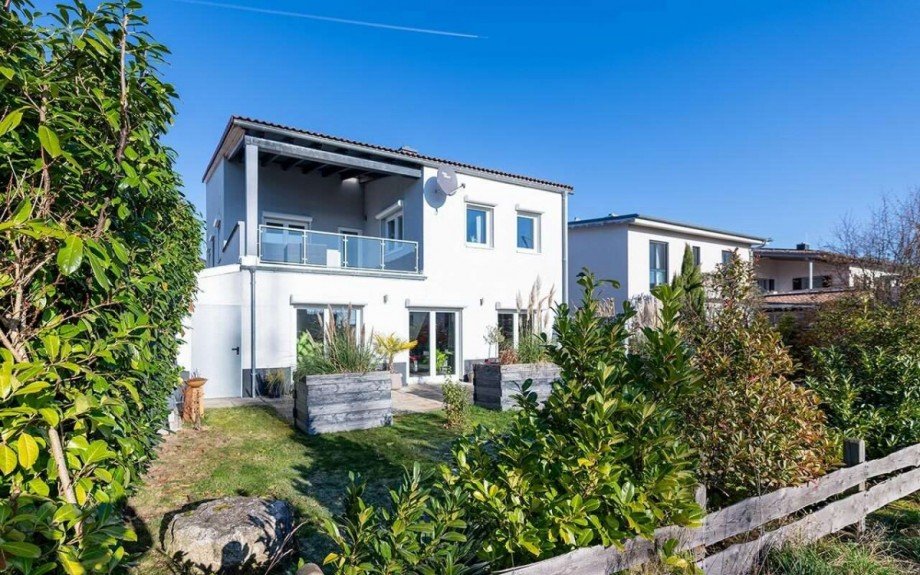 Ansicht Gartenseite Einfamilienhaus Messel