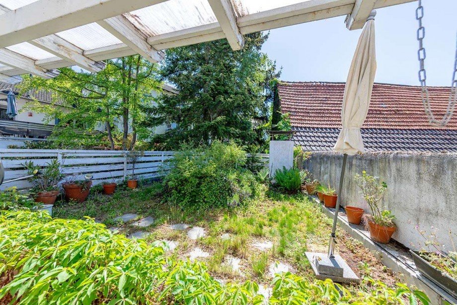 Garten im OG Einfamilienhaus Zwingenberg