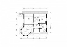 Grundriss Obergeschoss Elegantes Wohlf�hlhaus in hochwertiger Ausstattung und Qualit�t in Oberreifenberg