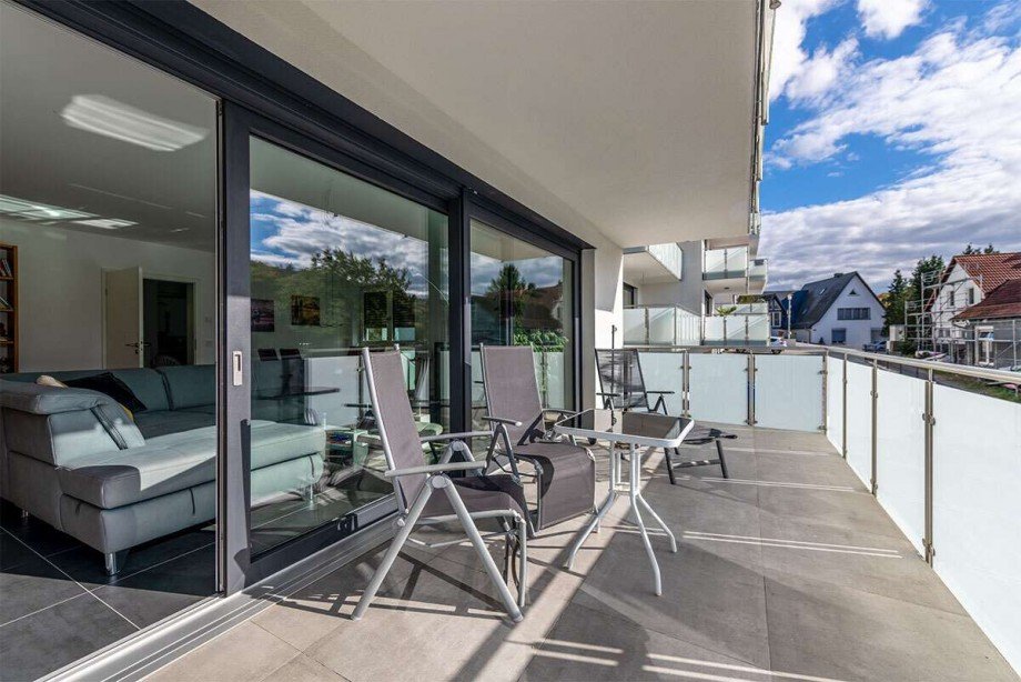 Terrasse EG Doppelhaush�lfte Heppenheim (Bergstra�e)