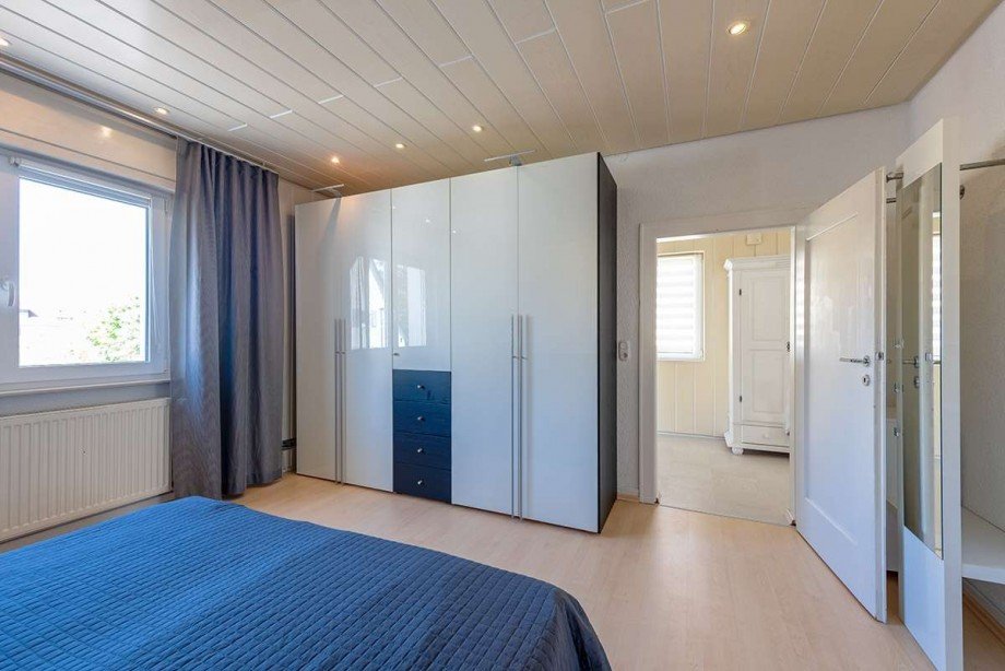 Schlafzimmer OG 1 Doppelhaush�lfte Hanau