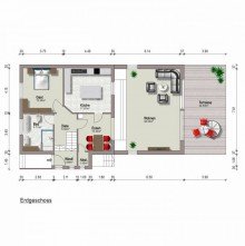 Grundriss EG Symbiose aus alt und neu