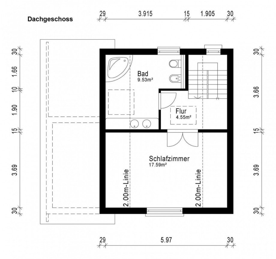 Grundriss Villa Darmstadt