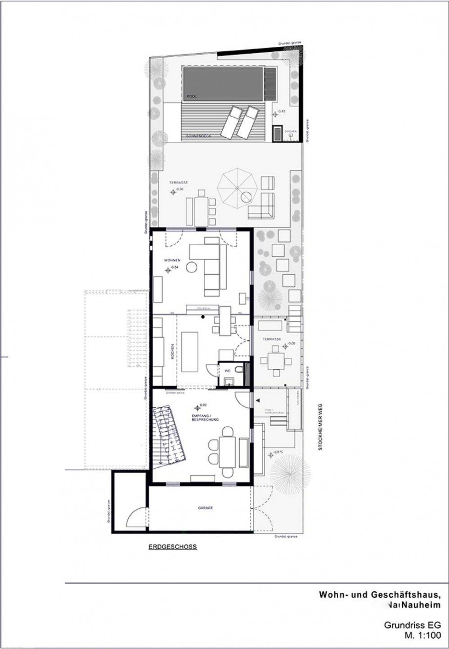Grundriss EG Haus Nauheim