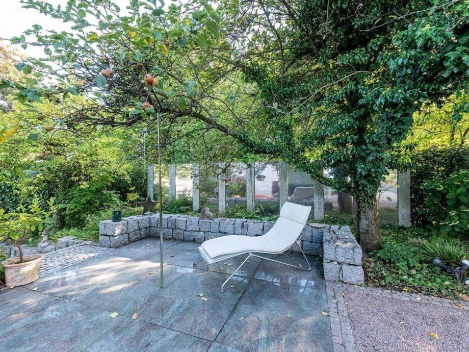 hintere Terrasse Villa Mhltal