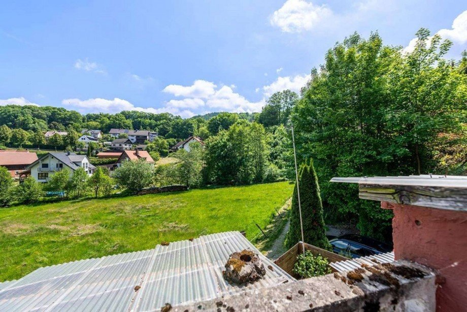 Blick vom Balkon Einfamilienhaus Wald-Michelbach